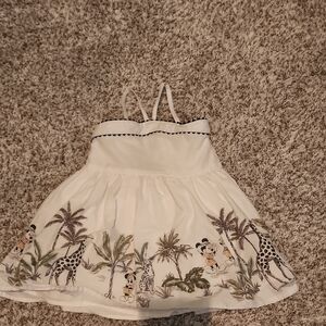 Disney x Janie And Jack Toddler Girl Size 2T Animal Print Dress